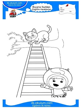 Çocuklar İçin Umizoomi Boyama Sayfaları 